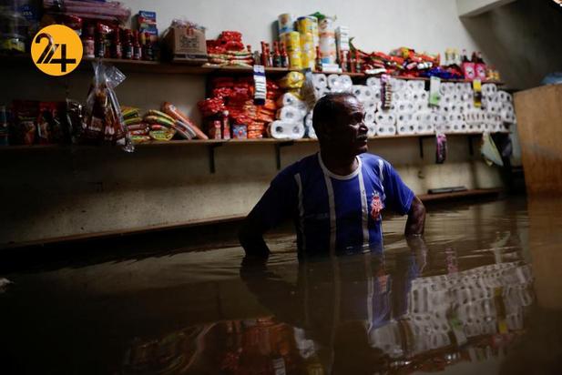 برزیل غرق در سیلاب