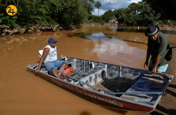 سیل و رانش زمین در برزیل