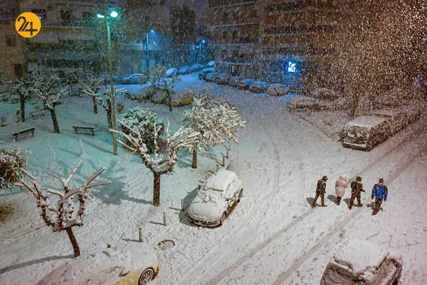 برف سنگین در یونان و ترکیه