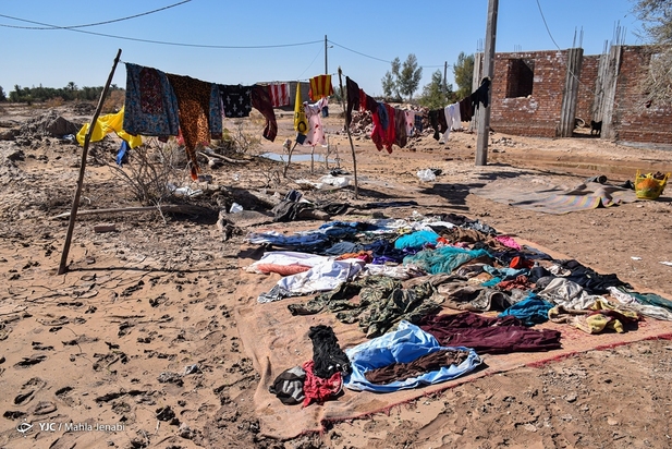 زندگی پس از سیل در کرمان