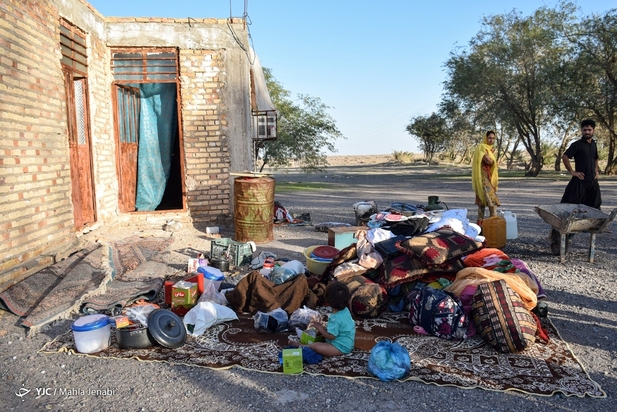 زندگی پس از سیل در کرمان