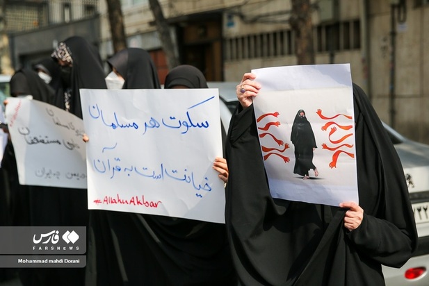 اعتراض دانشجویان ایرانی به اقدام ضدحجاب هند