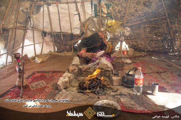 محله ای فقیرنشین در شهردراز ایرانشهر