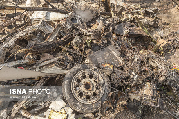 سقوط جنگنده ارتش در تبریز