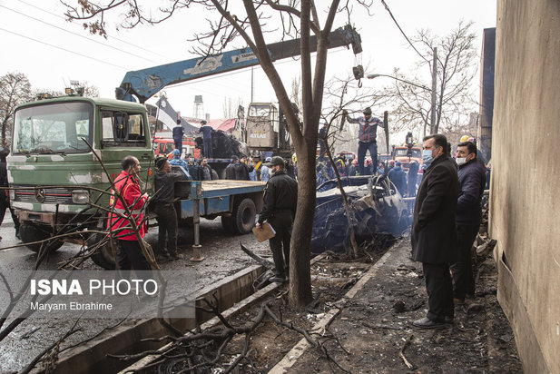 سقوط جنگنده ارتش در تبریز