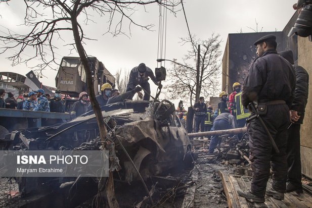 سقوط جنگنده ارتش در تبریز