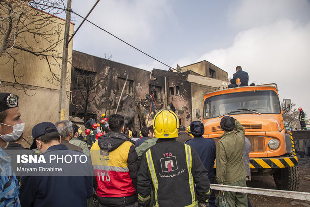 سقوط جنگنده ارتش در تبریز