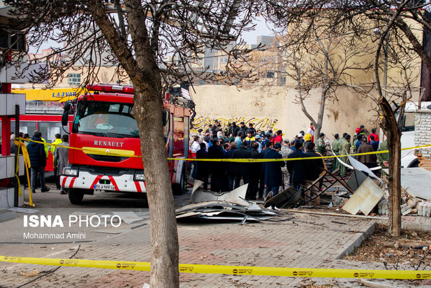 سقوط جنگنده ارتش در تبریز