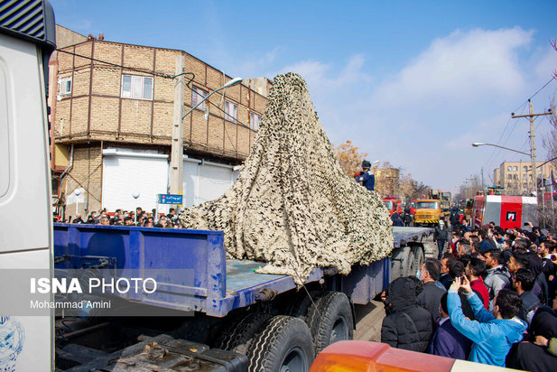 سقوط جنگنده ارتش در تبریز