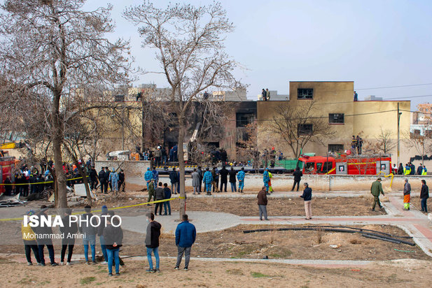 سقوط جنگنده ارتش در تبریز