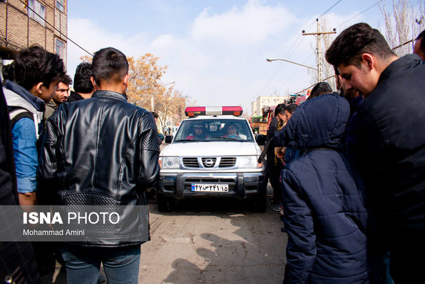 سقوط جنگنده ارتش در تبریز