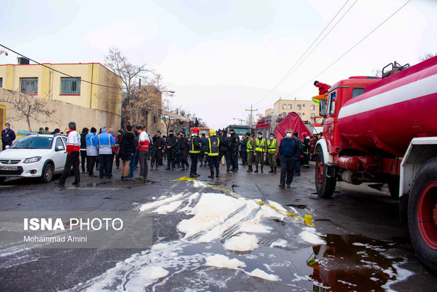 سقوط جنگنده ارتش در تبریز