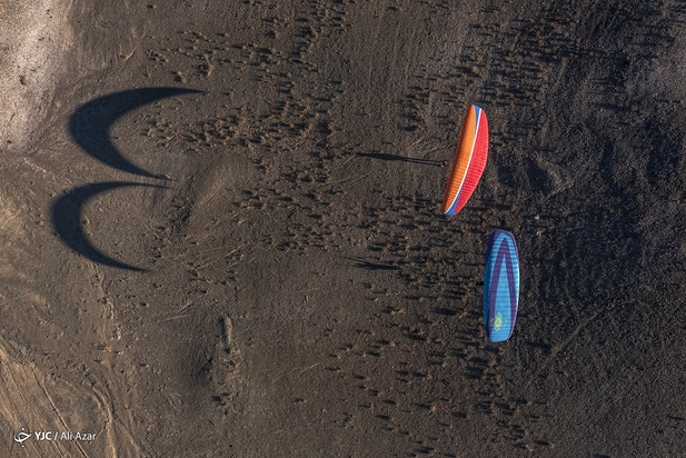 پرهیجان‌ترین پرواز با پاراگلایدر