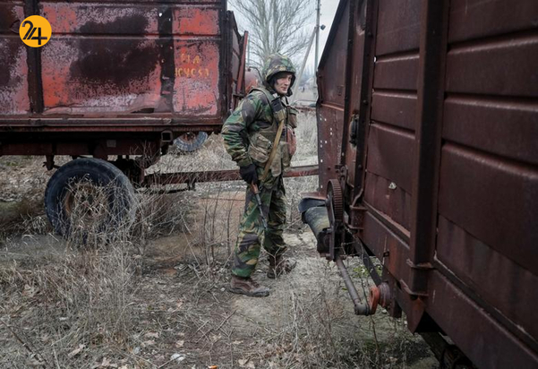 خط مقدم جنگ اوکراین و روسیه