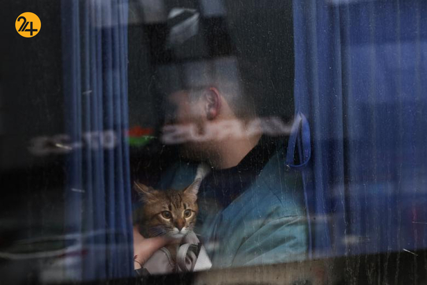 فرار مردم اوکراین از کی یف