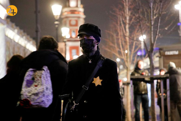 دستگیری معترضان ضد جنگ در روسیه