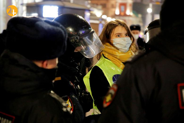 دستگیری معترضان ضد جنگ در روسیه