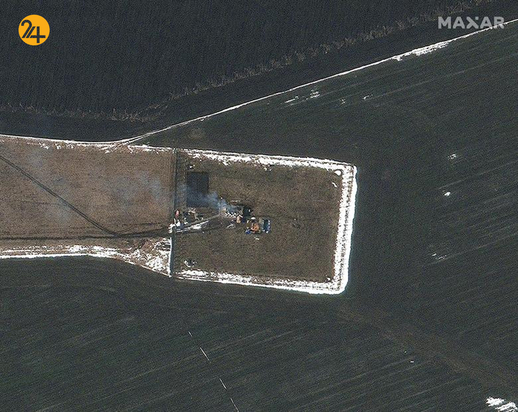 تصاویر ماهواره ای از حملات روسیه به اوکراین