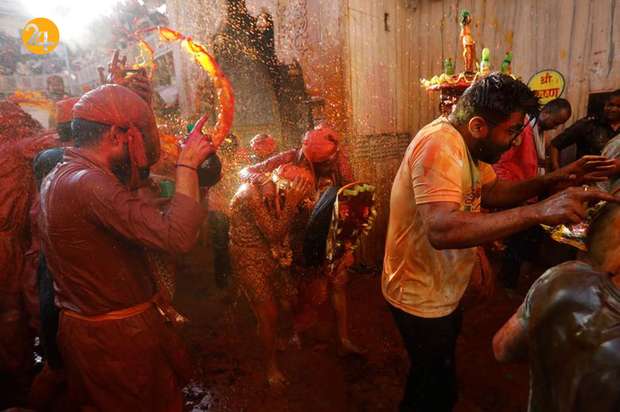 جشن رنگ ها در هند