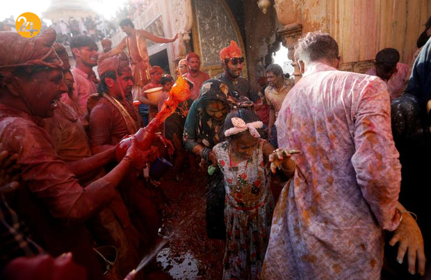 جشن رنگ ها در هند