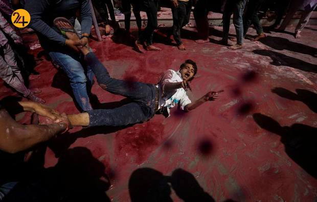 جشن رنگ ها در هند