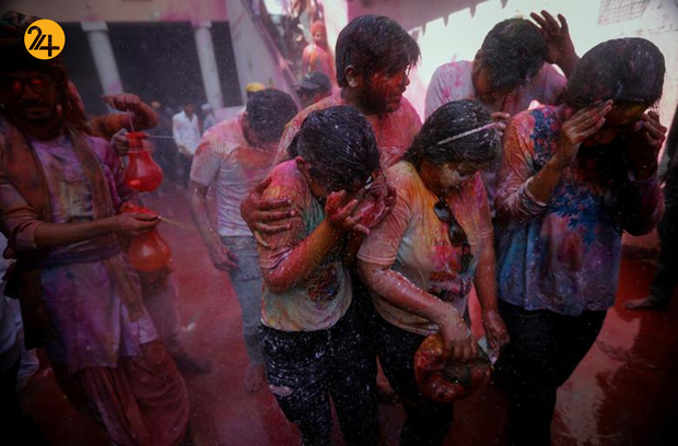 جشن رنگ ها در هند