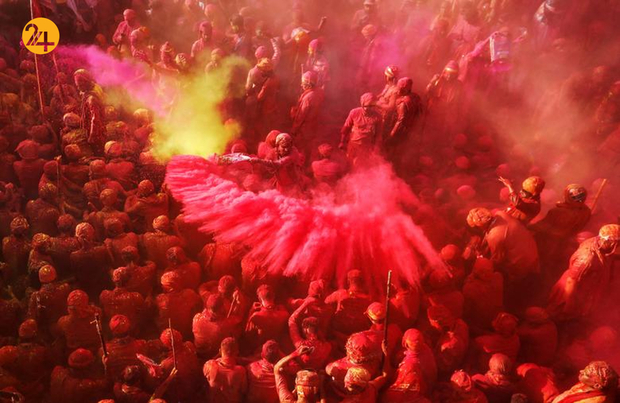 جشن رنگ ها در هند