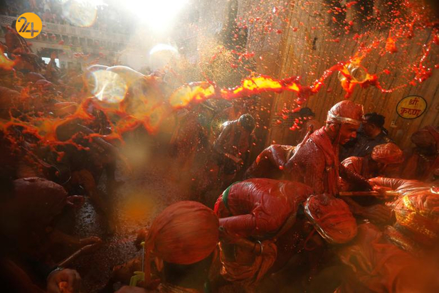 جشن رنگ ها در هند