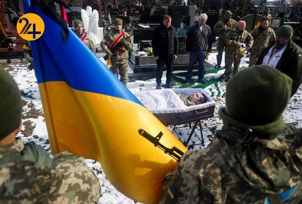 خاکسپاری سربازان جنگ اوکراین