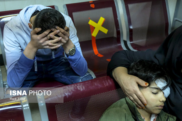 مصدومان چهارشنبه‌سوری سال ۱۴۰۰