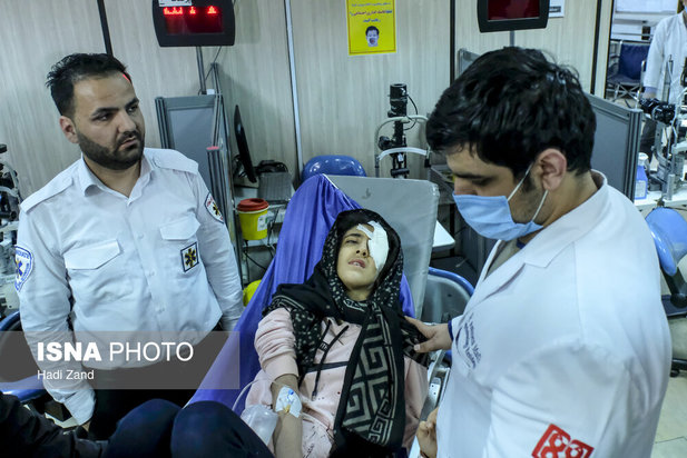 مصدومان چهارشنبه‌سوری سال ۱۴۰۰