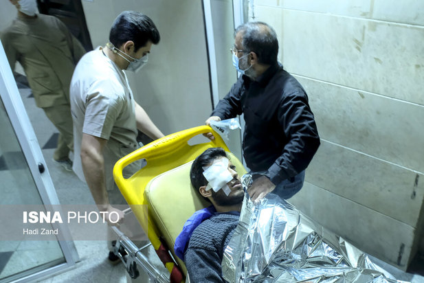 مصدومان چهارشنبه‌سوری سال ۱۴۰۰