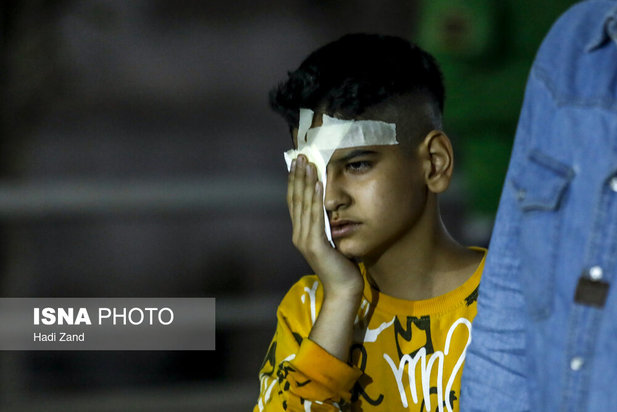 مصدومان چهارشنبه‌سوری سال ۱۴۰۰