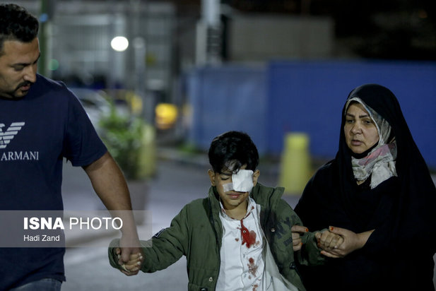 مصدومان چهارشنبه‌سوری سال ۱۴۰۰