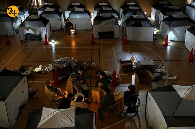 خسارات زلزله مهیب در فوکوشیما