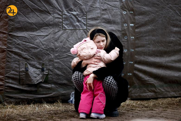 کودکان آواره در جنگ اوکراین