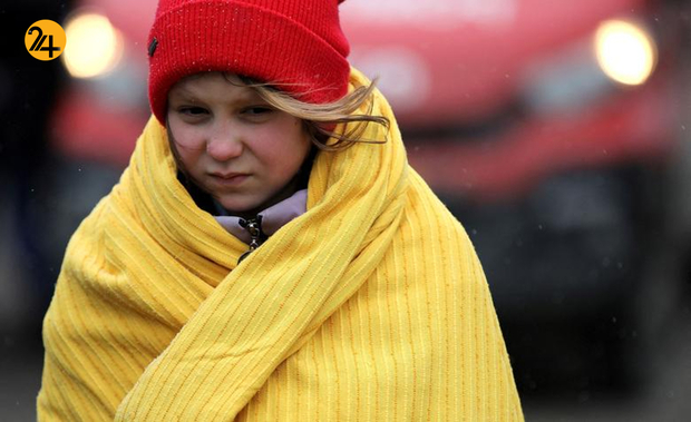 کودکان آواره در جنگ اوکراین