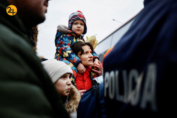 کودکان آواره در جنگ اوکراین