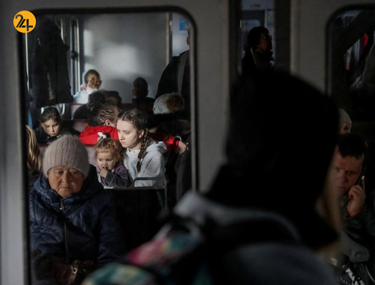 کودکان آواره در جنگ اوکراین