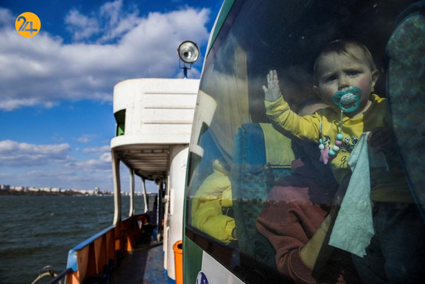 کودکان آواره در جنگ اوکراین