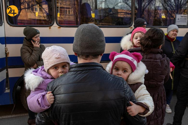 کودکان آواره در جنگ اوکراین