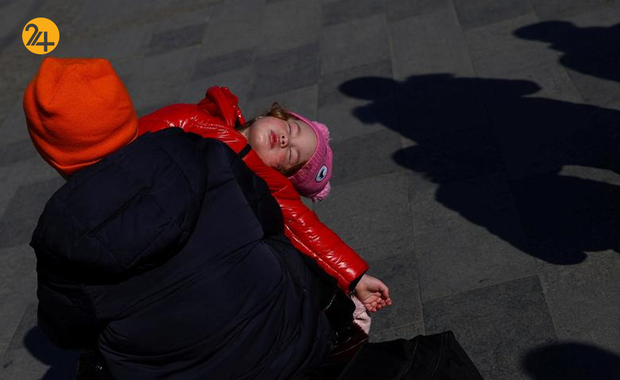 کودکان آواره در جنگ اوکراین