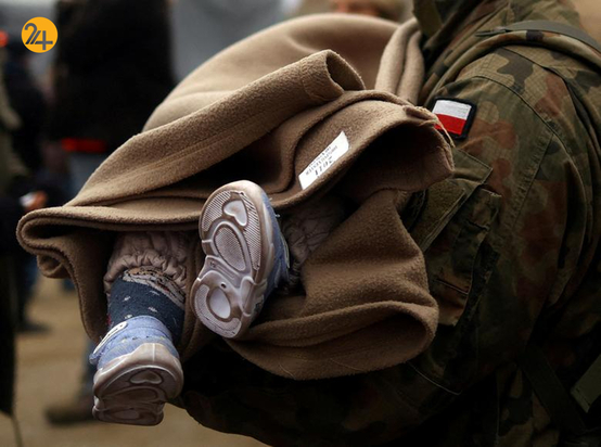 کودکان آواره در جنگ اوکراین