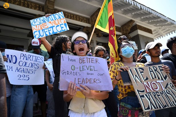 تشدید اعتراضات در سریلانکا