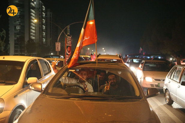 اعتراضات پاکستانی ها علیه برکناری عمران خان