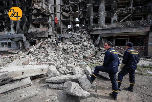 خرابه های جنگ اوکراین