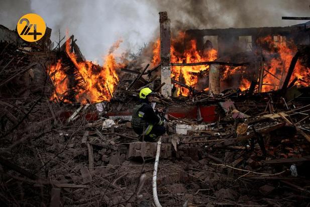 خرابه های جنگ اوکراین