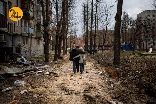 خرابه های جنگ اوکراین