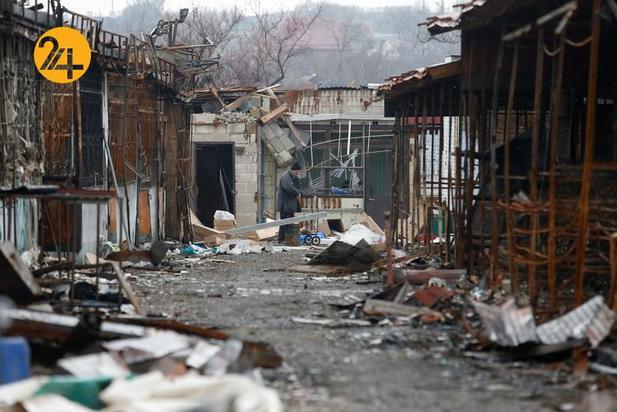 خرابه های جنگ اوکراین