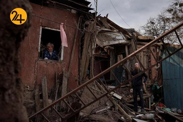 خرابه های جنگ اوکراین